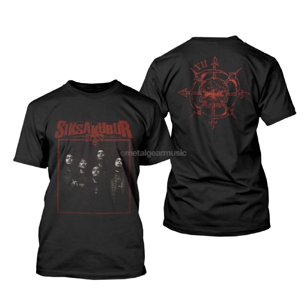 Original Tshirt Siksakubur - Vii Kaos Pria
