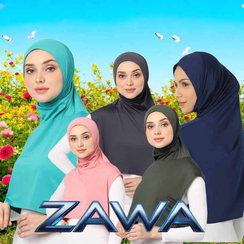 Adeeva Hijab Sport Instan - Hijab Olahraga Muslimah - Hijab Renang Muslimah