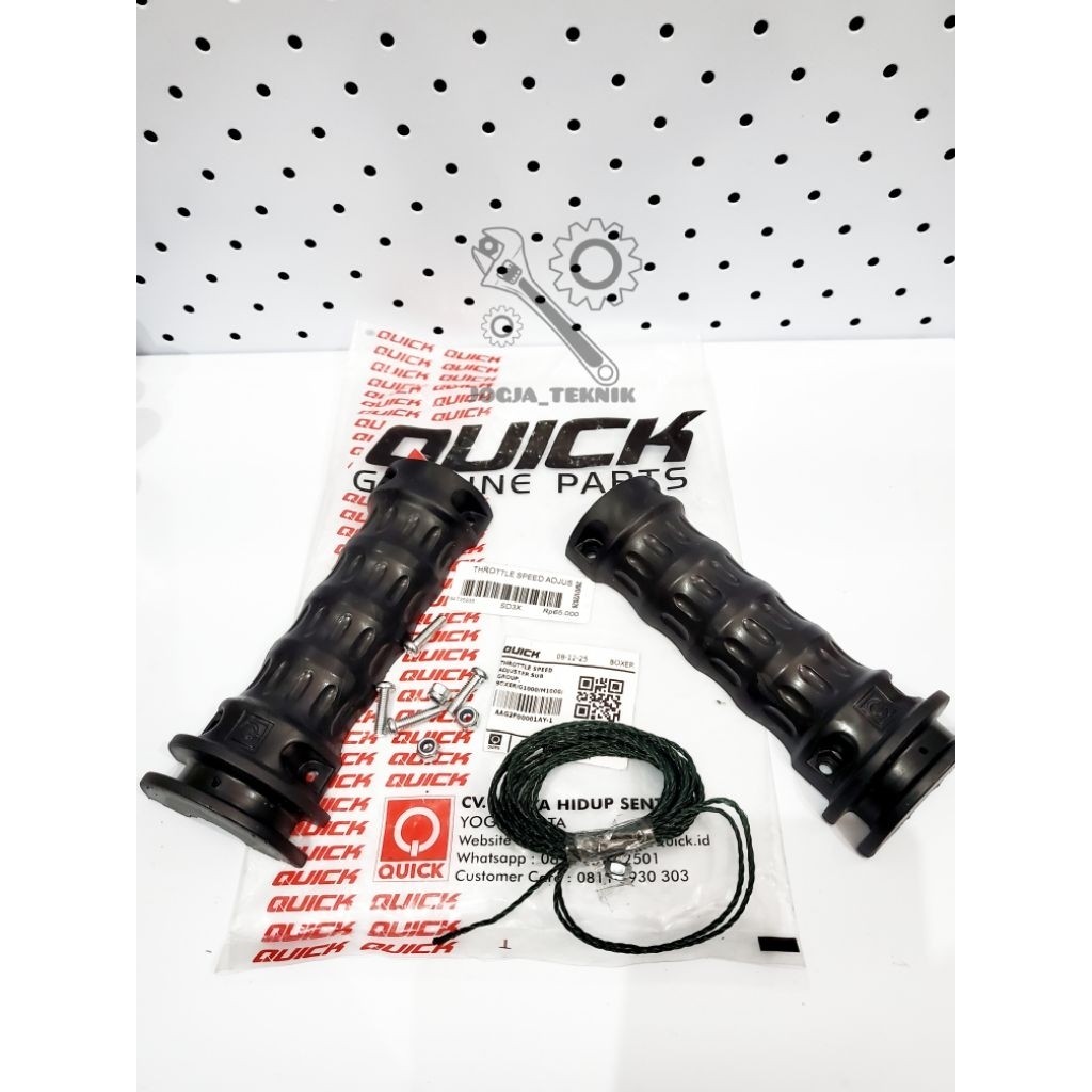 Sparepart Traktor Quick Throttle Speed Adjuster Sub Group Traktor Quick G1000 , M1000A , G1000 Boxer