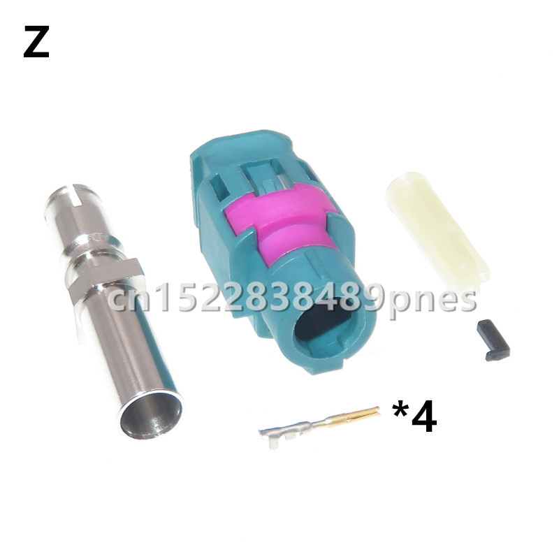 LVDS 4 Pole Socket Female Auto Plug Universal Car Mofication Connector