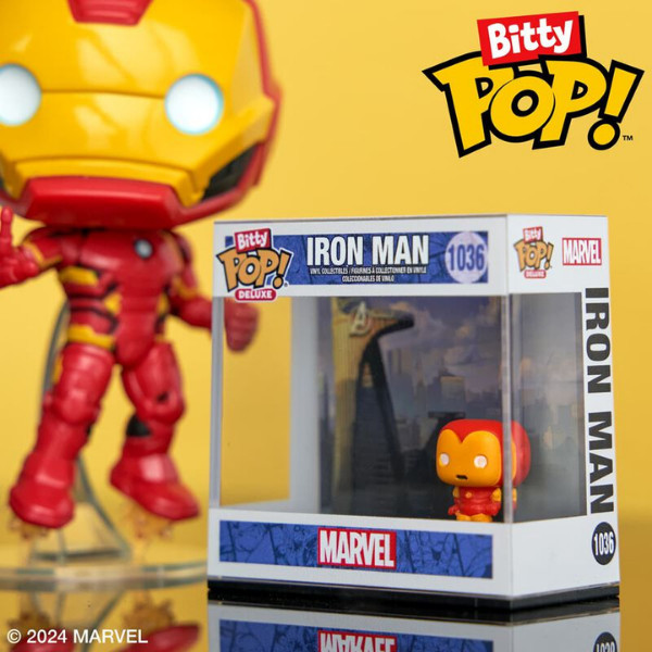 Funko Bitty POP Deluxe Iron Man Avenger Tower