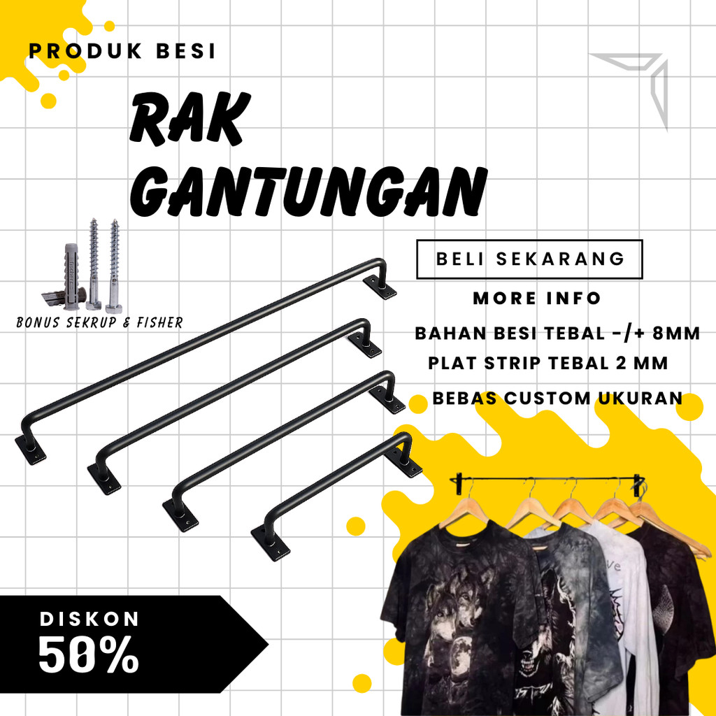 Rak Gantungan Handuk Gantungan Baju Gawang  Handuk Tempel Tembok Gantungan Handuk Tempel Dinding Rak