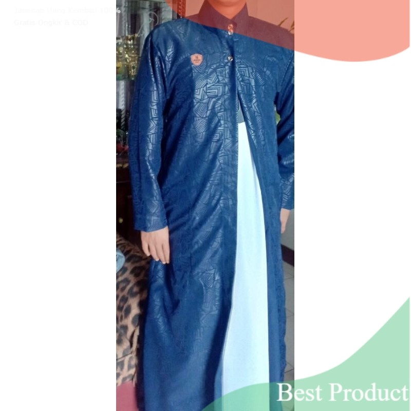 JUBAH GAMIS ARAB LUARAN   EMBOS remaja pria dewasa jubah luar saja- pakaian pria lainnya