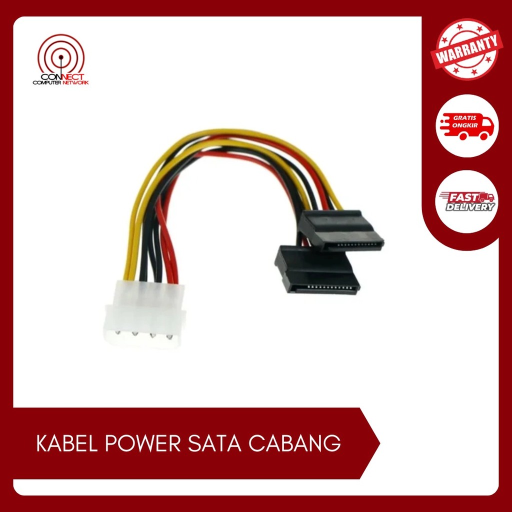 KABEL POWER SATA  CABANG