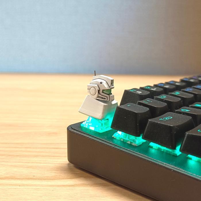 Keycap Keyboard Gundam RGM-79 Mechanical