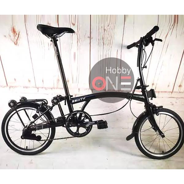 Sepeda Lipat 3SIXTY MIDNIGHT BLACK