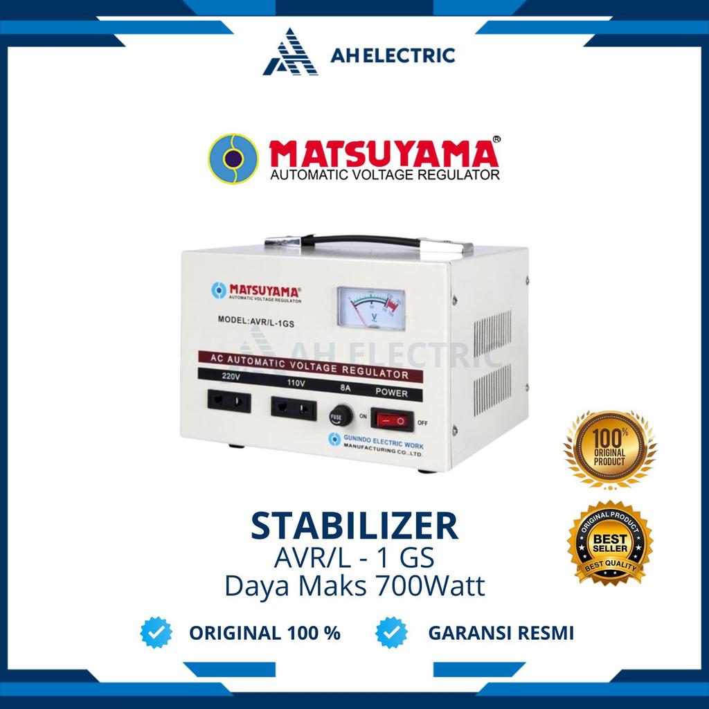 MATSUYAMA Stabilizer Listrik 700 Watt  1 KVA 140-240V 1 Phase | Stavolt Voltage Regulator | AVR/L-1 