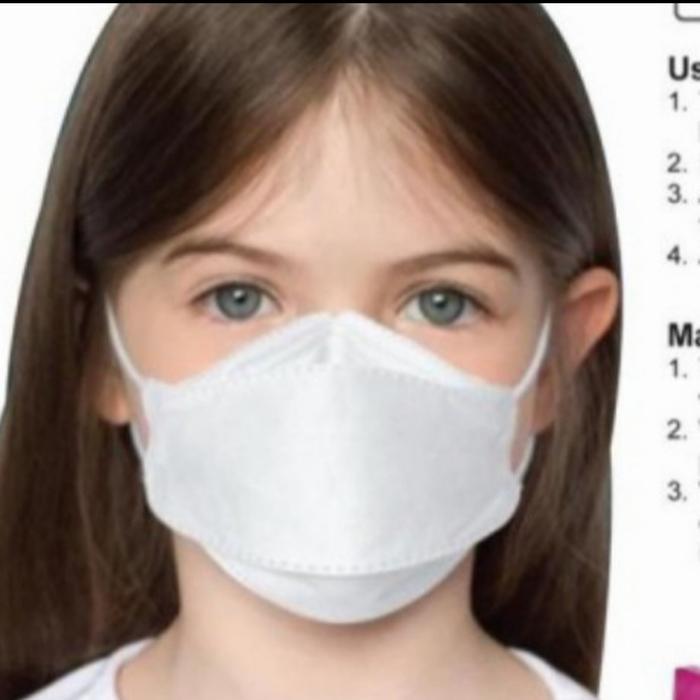 Masker KF94 anak isi 50 pcs - Putih