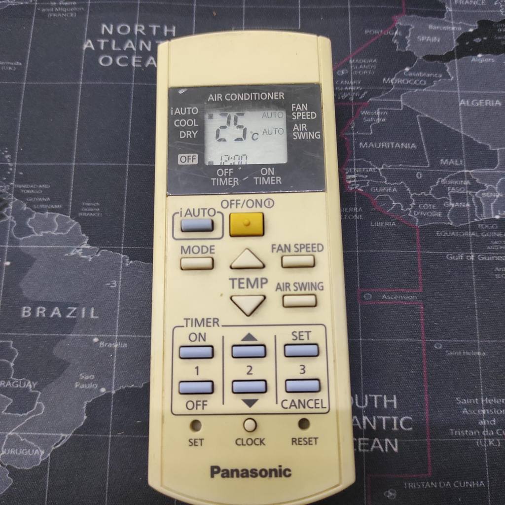 ( BEKAS ) ( FUNGSI NORMAL ) REMOT AC PANASONIC 4625 4625