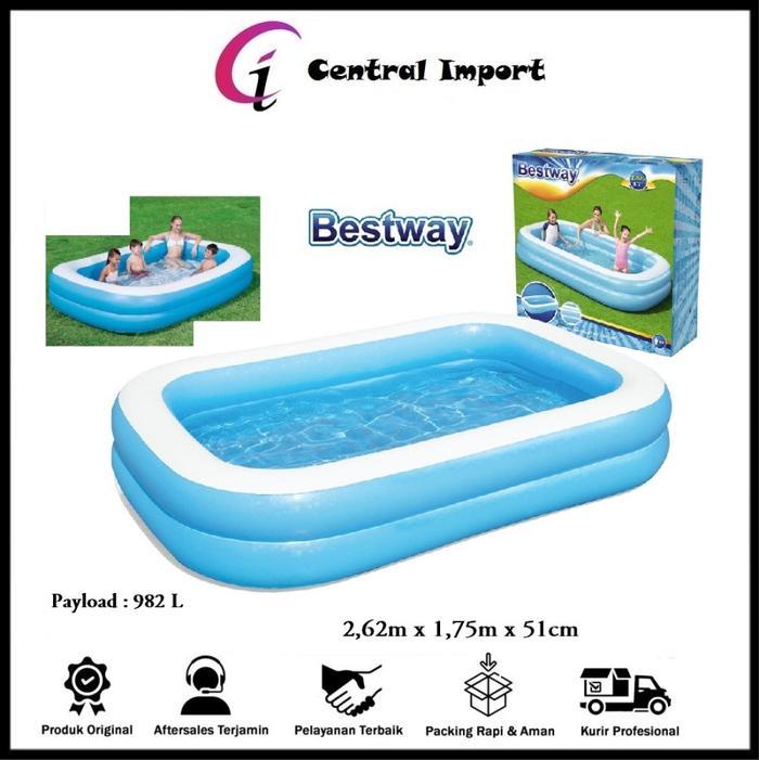 Bestway Kolam Renang Anak Besar - Kolam Anak Mandi Bola- Bestway 54006 - Kolam saja