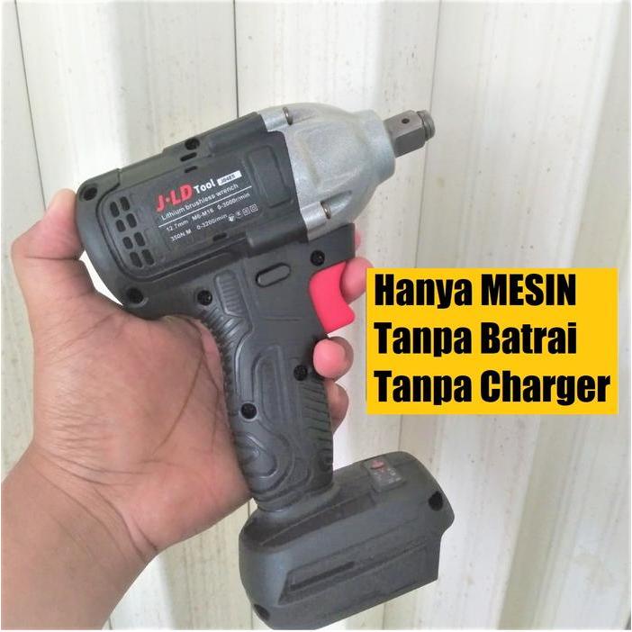 Unit Mesin Saja – Stok Gudang Lama impact wrench jld 48s unit only tanpa batrai tanpa charger