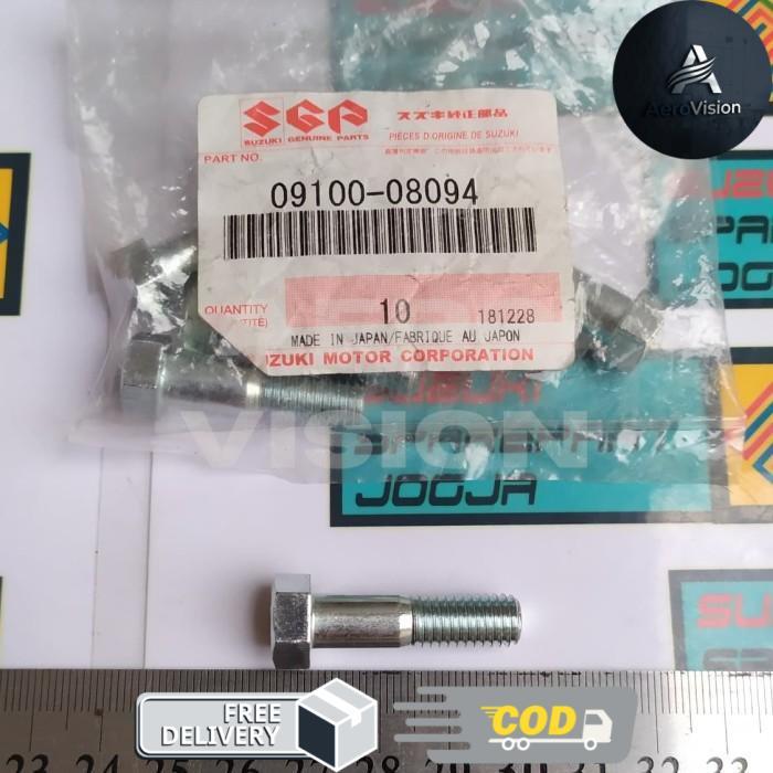 09100-08094-000 Baut Piringan Cakram Suzuki Satria Hiu 120 Ori