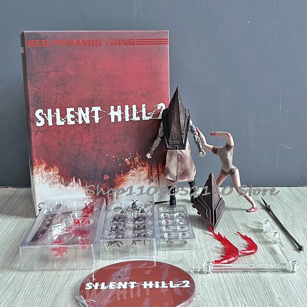 MEZCO Silent Hill 2 Red Pyramid Thing Action Figure ONE:12 Silent Hill Collection Toys Movable Doll 