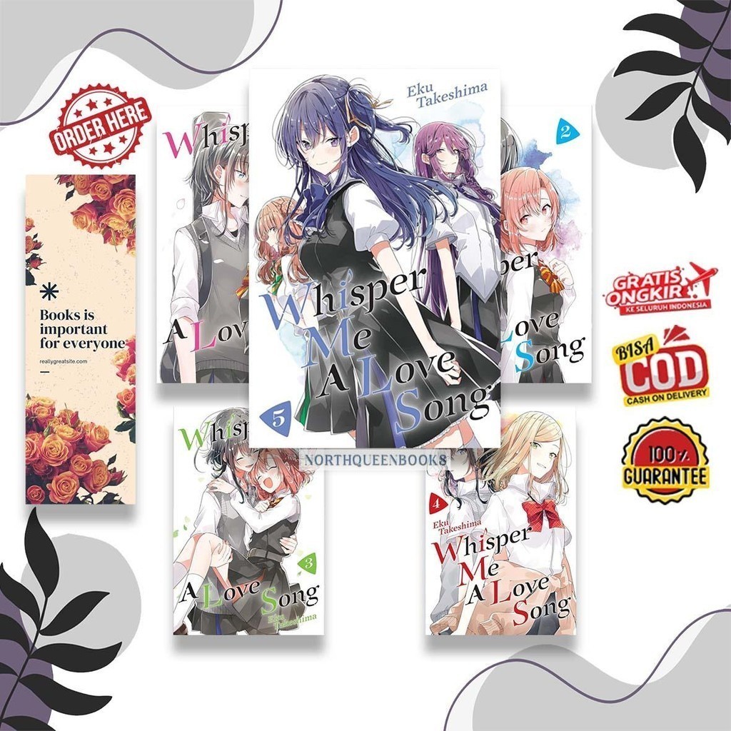 literature.lounge - Manga Whisper Me A Love Song (8 book series) by Eku Takeshima (English)