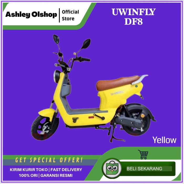 Sepeda Listrik Uwinfly DF8 Dragonfly 8 Uwinfly DF 8 Yellow [ORI]