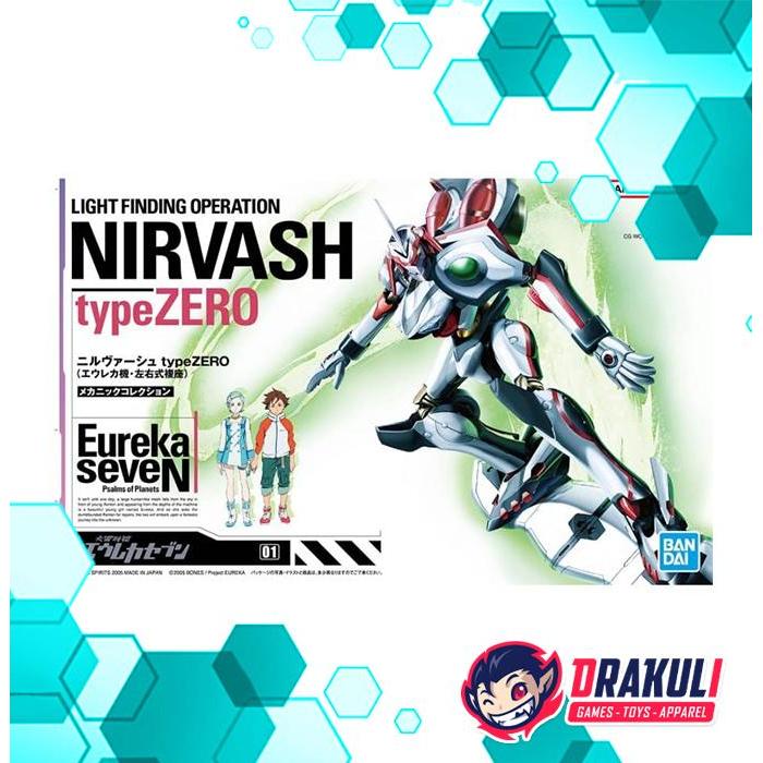 Drakuli Hobbies BANDAI Plamo Eureka Seven - Lightning Finding Operation Nirvash Type Zero