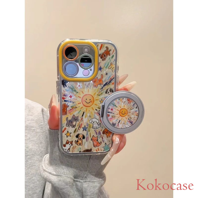 case REDMI Casing ponsel cermin Kompatibel Untuk REDMI13C 9C/12 NOTE11PRO NOTE12PRO NOTE14 POCO C65 