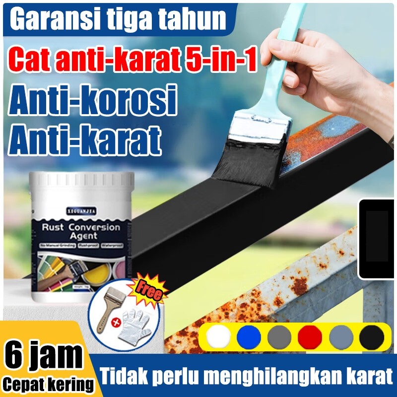 Cat anti karat Metal Pengeringan cepat 6 jam Cat penghilang karat Kirim alat Anti Rust Paint for Met
