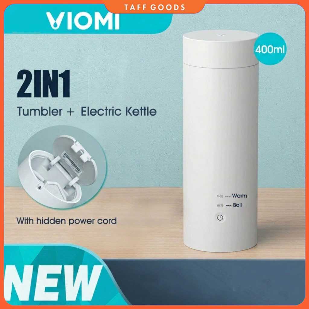 VIOMI Teko Listrik Pemanas Air Portable Tumbler Heater 300W 400ml - YM-K0401