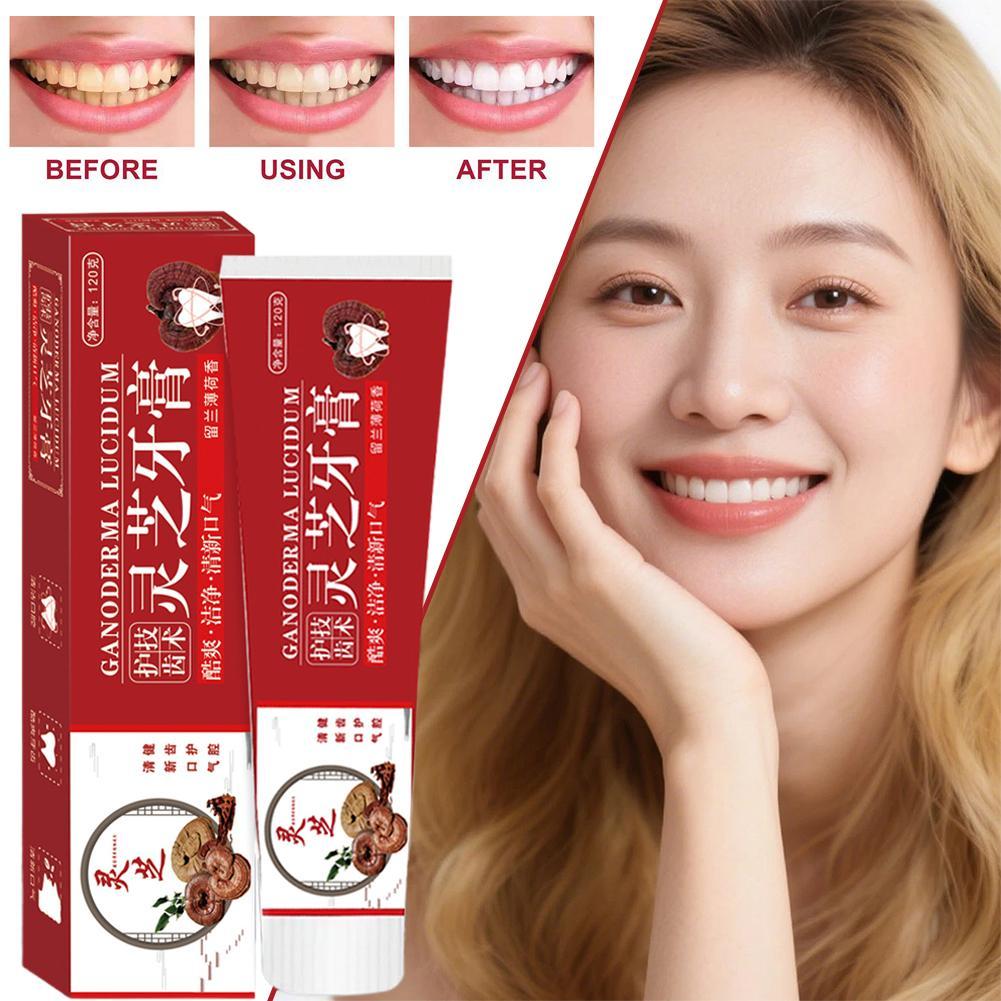 Promo Ganoderma Lucidum Penumbuh Gigi Perbaikan Gigi Berlubang GANODERMA LUCIDUM Pasta Gigi