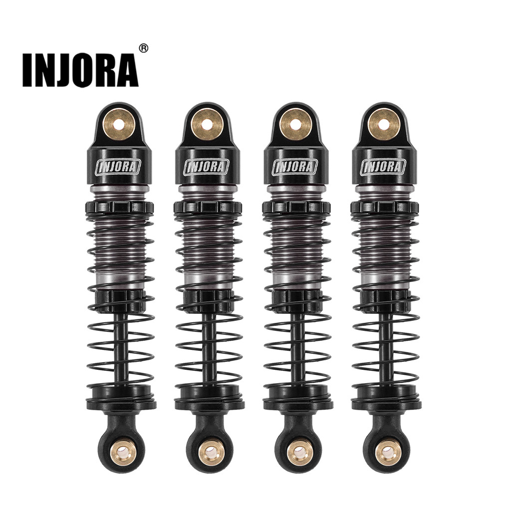 INJORA 36mm 40mm Big Bore Oil Shock Absorber for 1/24 RC Crawler SCX24 FCX24M