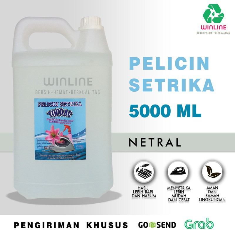 Pelicin Setrika TOPPAS 5 liter