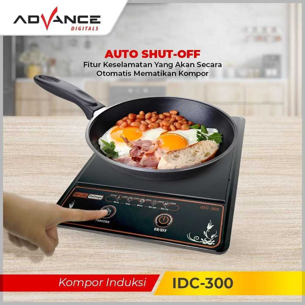 JAMIN MURAH Advance Kompor Listrik Induksi IDC-300 Portable Low Watt Hemat Listrik(BISA LANGSUNG ORD