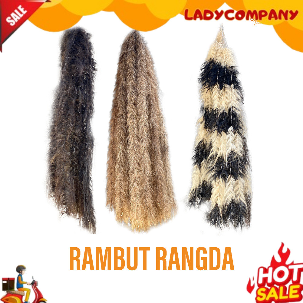 Rambut Rangda - Bok Rangda - Rambut Rangda Bali - Rangda Bali - Bulu Rangda - Bulu BEST PRODUK 