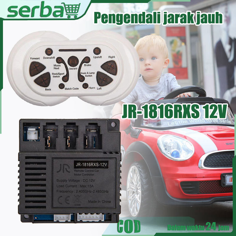 TOPKEP  Receiver JR 1816 RXS 12V (JR1816 RXS) Pengendali jarak jauh