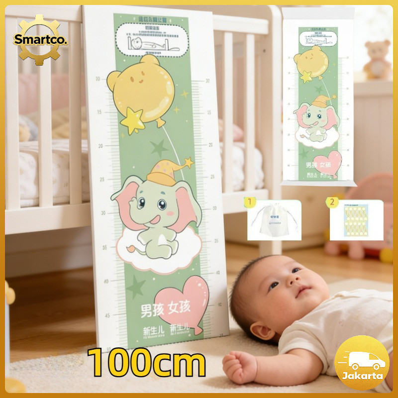 100CM Pengukur Tinggi Badan Bayi/Pengukur Panjang Badan Bayi/Alat Ukur Panjang Bayi/Alat Ukur Panjan