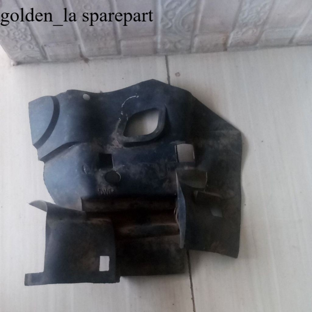 reflektor alas pelindung blok mesin Yamaha Mio sporty Mio soul karbu original copotan motor