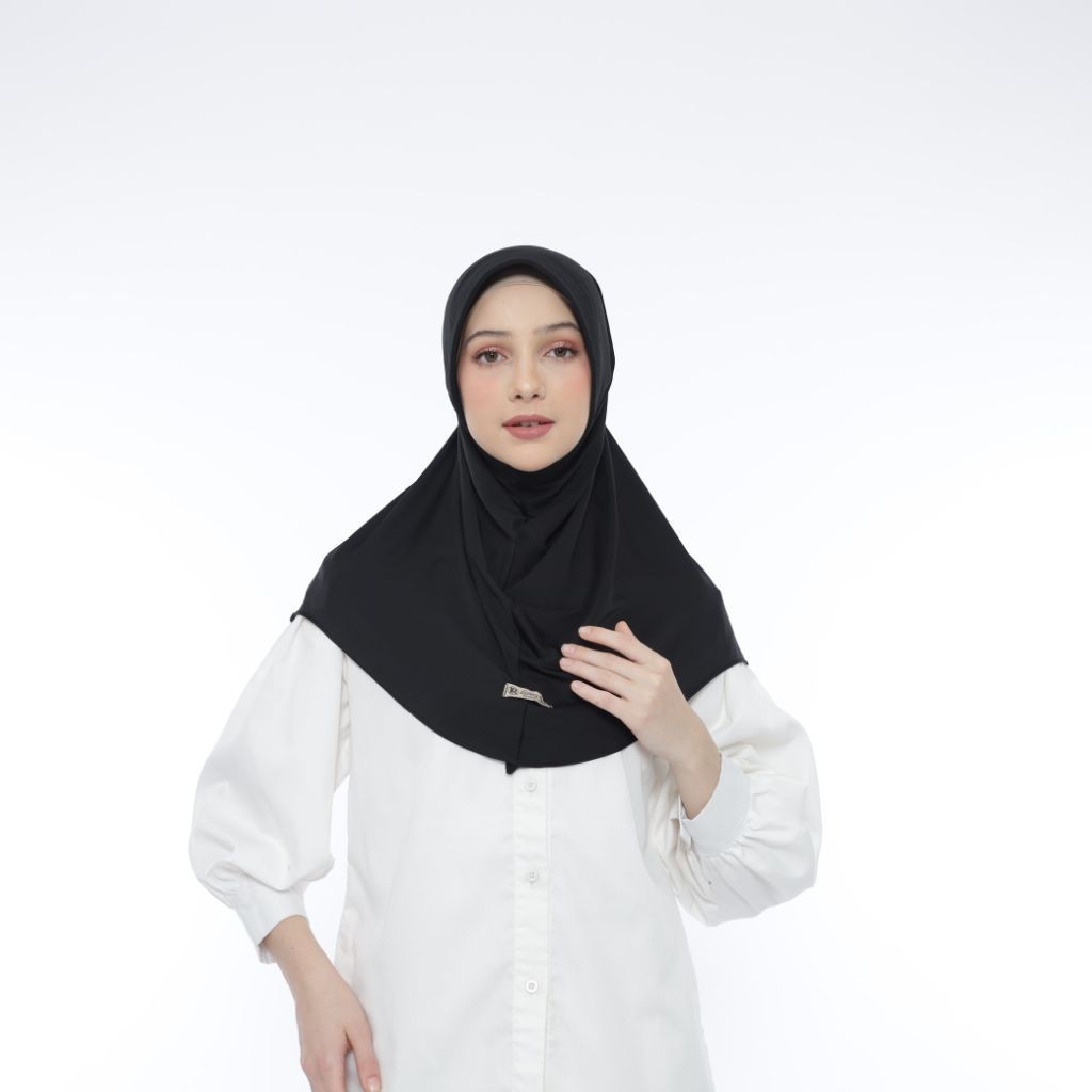 Bergo sporty instan Size M jersey premium zoya Ory by lestary hijab