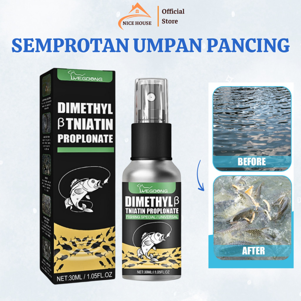 [COD] Semprotan Umpan Ikan - Semprotan Umpan Pancing-Semprotan Nyaman Dan Berkualitas Tinggi (30ml)