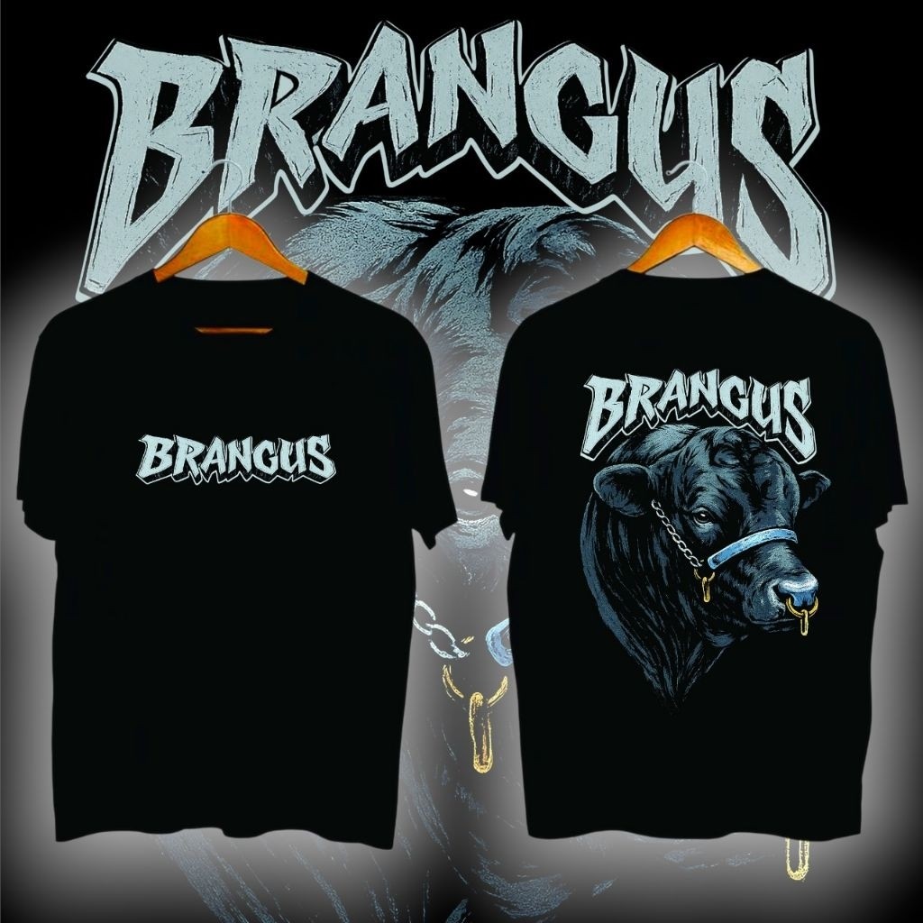 kaos peternak sapi desain sapi brangus kaos peternak muda kaos sapi