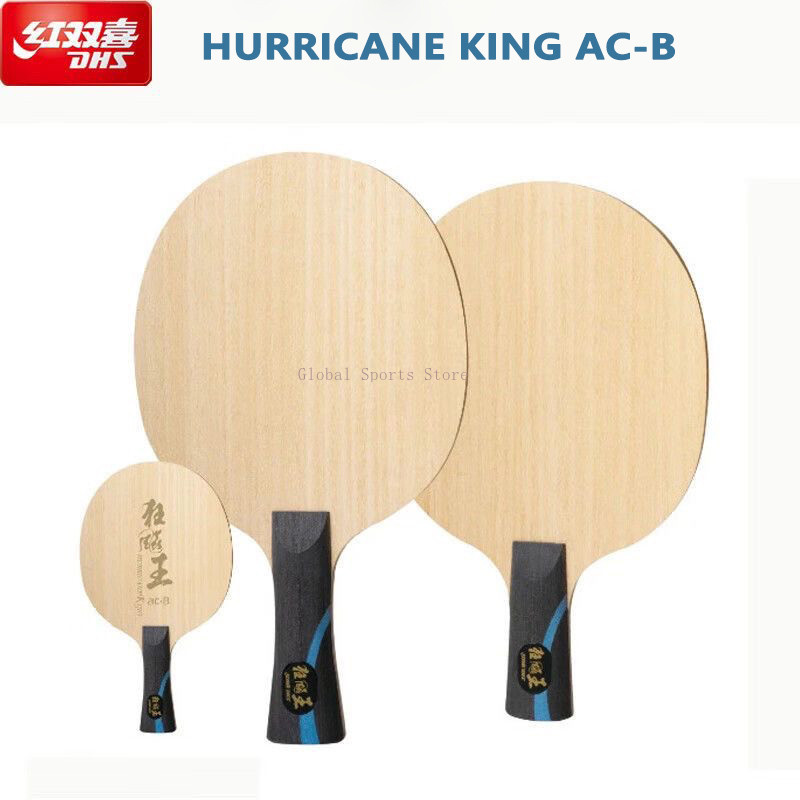 Original DHS Hurricane King ACB Table Tennis Blade 5+2 Blue AC Innerforce Professional Ping Pong Bla