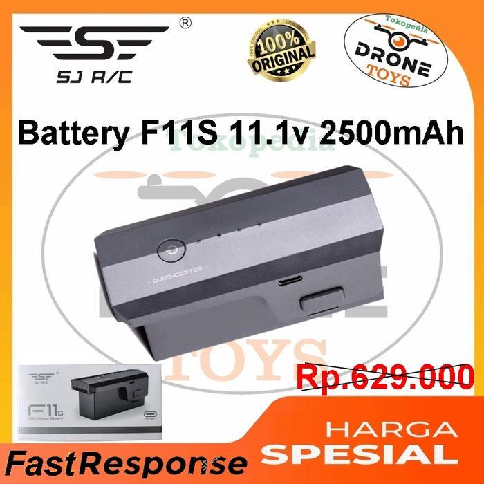 Battery SJRC F11s 4K Pro 11.1V 2500mAh Lipo Battery Drone Original