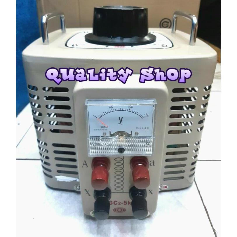 Slide Regulator OKI 5KVA 5000 watt