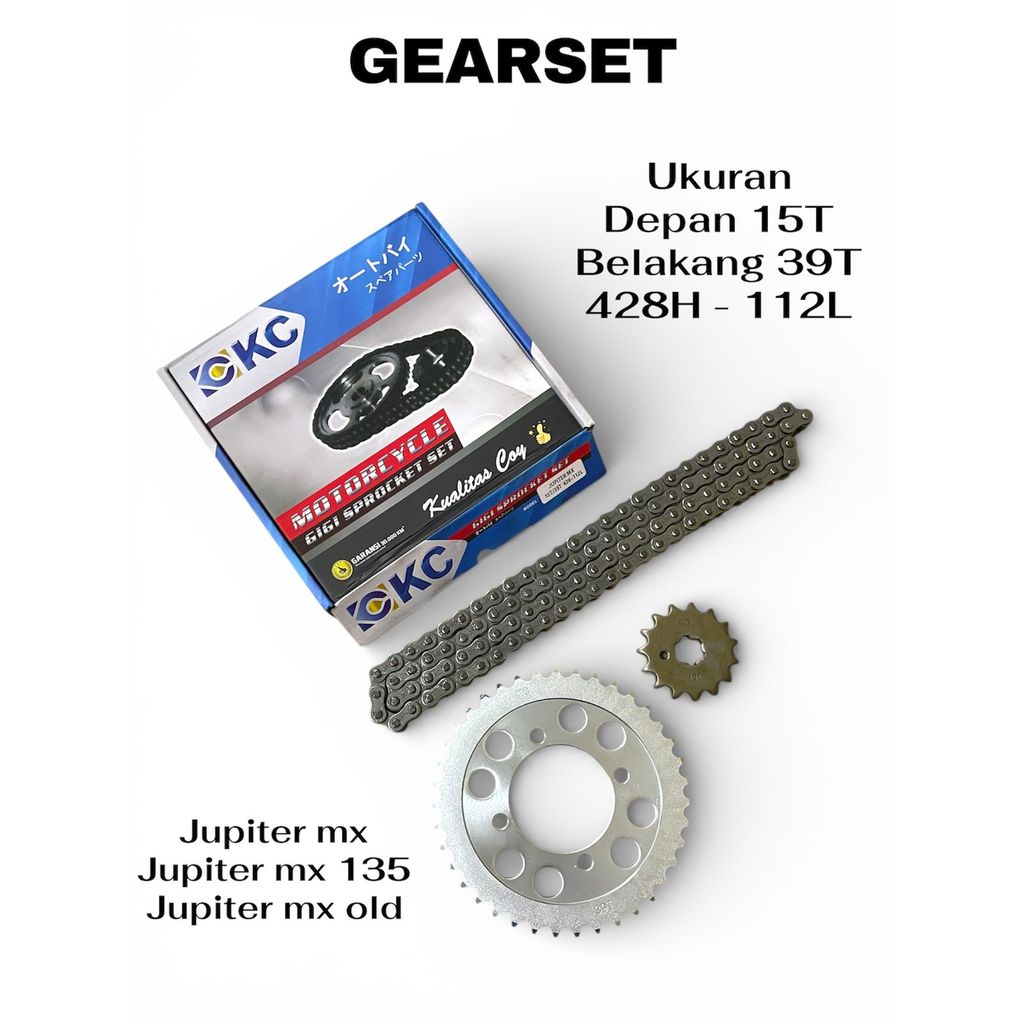 GEAR GIR SET PAKET JUPITER MX KC