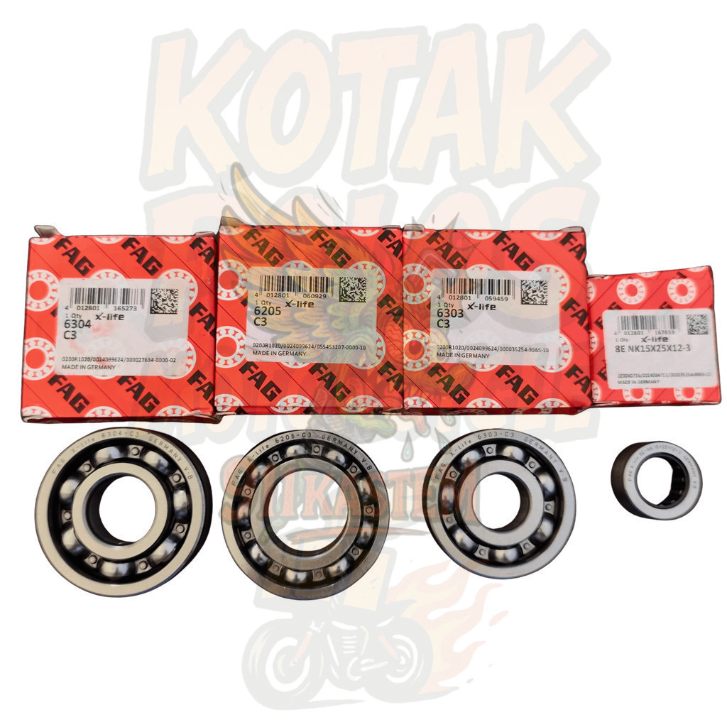 Bearing Kruk As Ratio As Kopling As Gear Depan RX KING RX-K RX-S RX SPESIAL YT-115