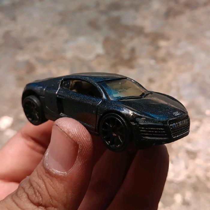 hotwheels 07 audi r8 hitam first edition kayanya diecast audi diecast loose hotwheels loose