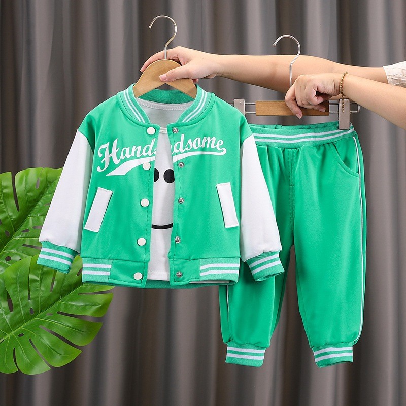 Setelan jaket Anak Laki Laki import 6 Bulan - 5 Tahun Setelan Olahraga