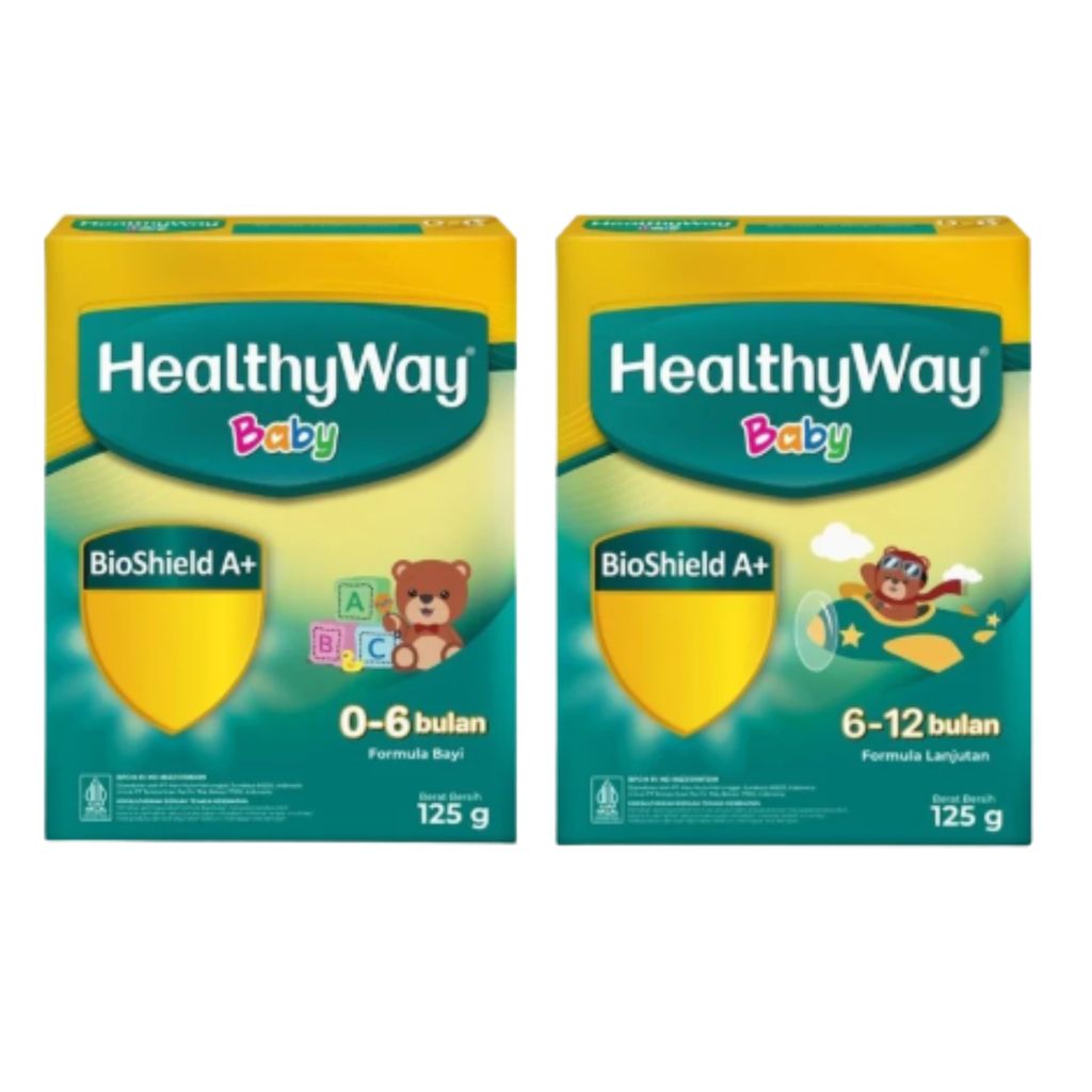 Healthy Way Baby 125gr Sufor Bayi 0 6 dan 12 Bulan Healthyway Biostime Bergizi Untuk Tumbuh