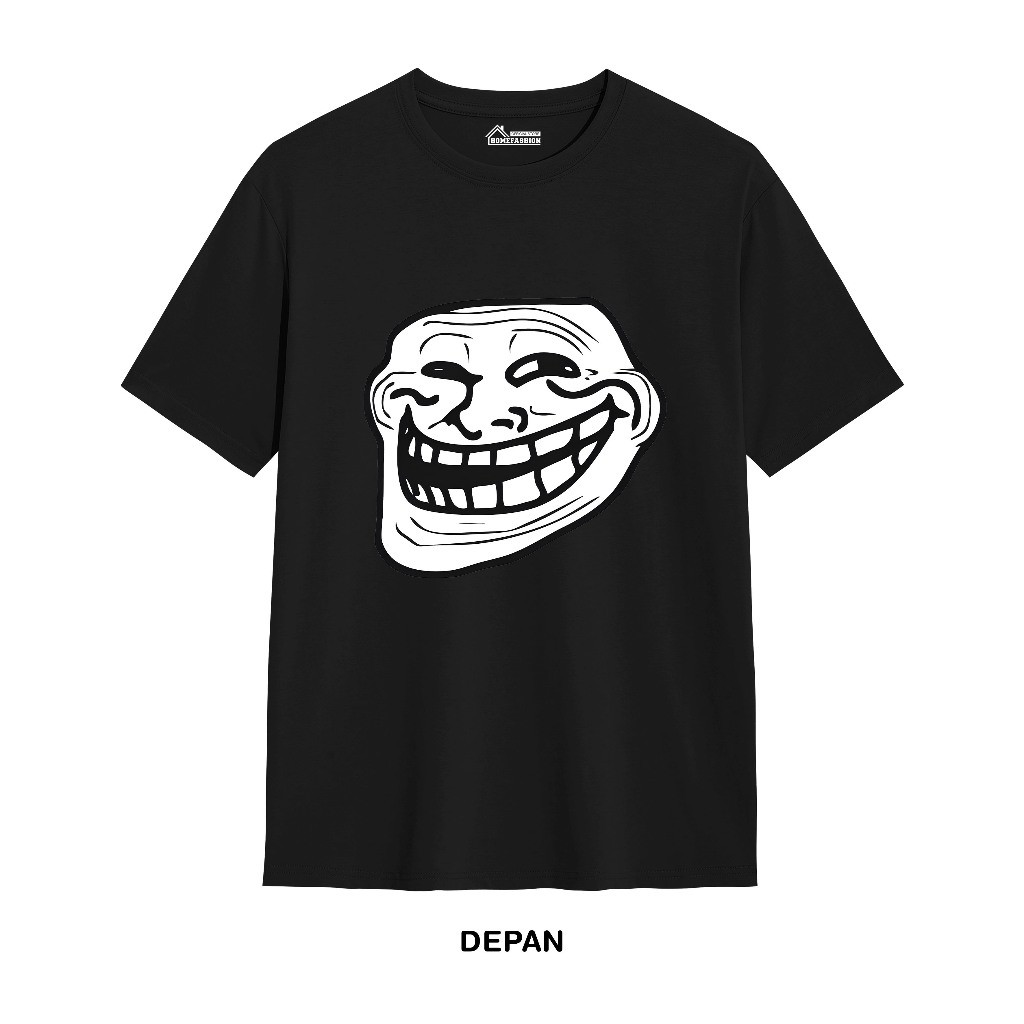 kaos meme troll | kaos lucu | baju viral stiker original homefahsion