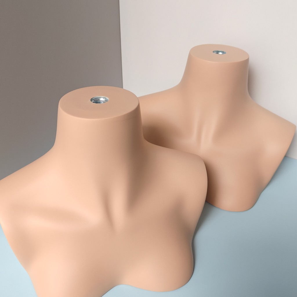 Doll Bust Stand Head Sculpt Stand Realistic Doll Head Stand LifeSize Doll Head Sculpt Stand Pvc Bust