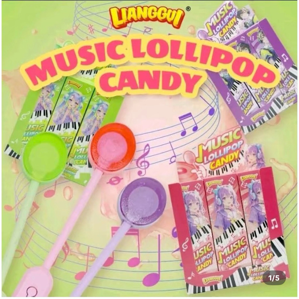 PERMEN MUSIC VIRAL -candy lollipop music