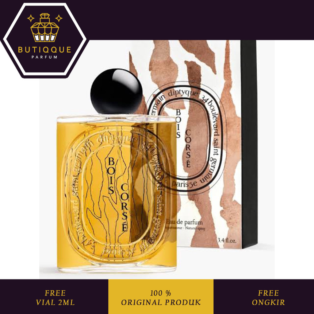 DIPTYQUE BOIS CORSE EDP 100 ML Box Segel + Batchcode