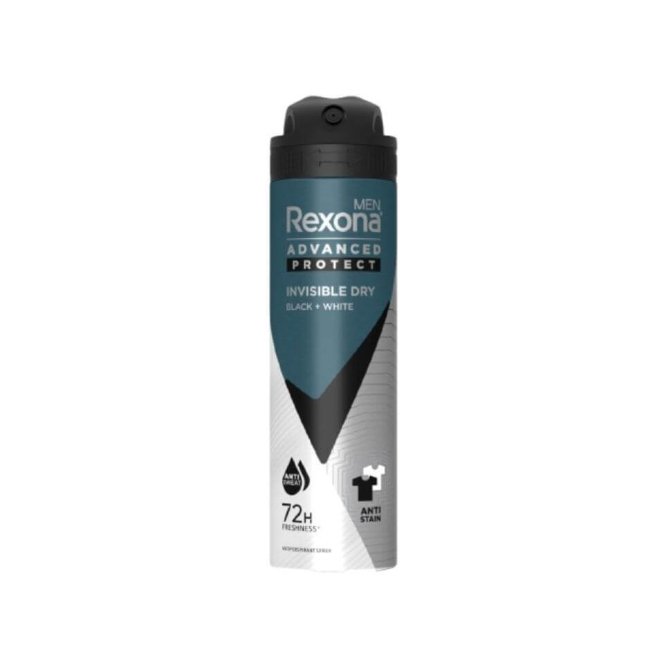 Rexona Men Deodorant Antiperspirant Aerosol Spray Invisible Dry 135 ml