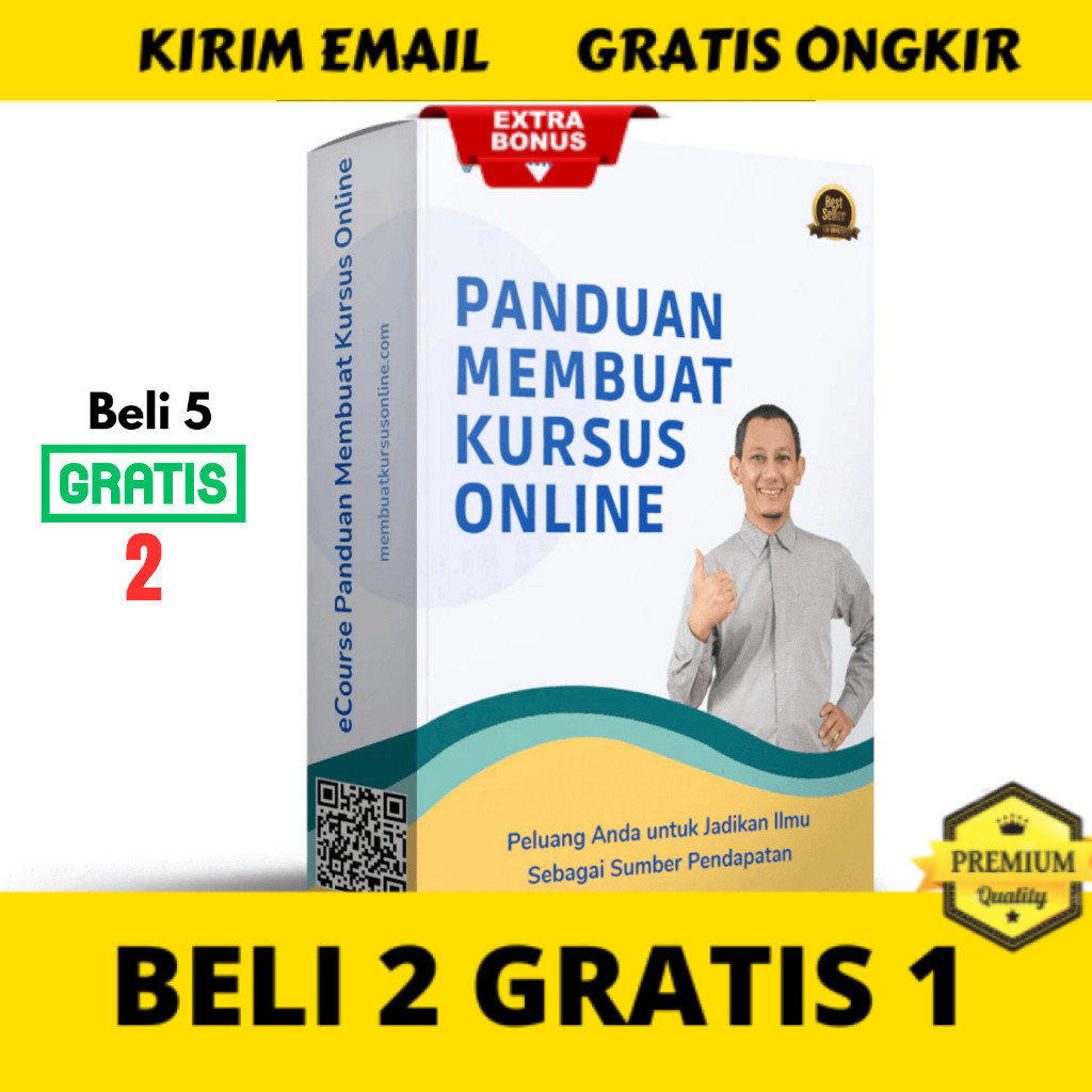 (55) ECOURSE - Panduan Membuat Kursus Online