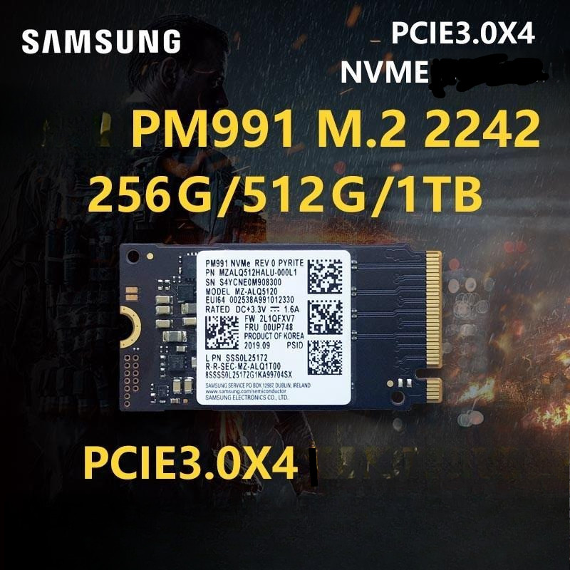 Samsung Pm991A Hynix BC711 Small New BG4 M2 nvme 2242 SSD
