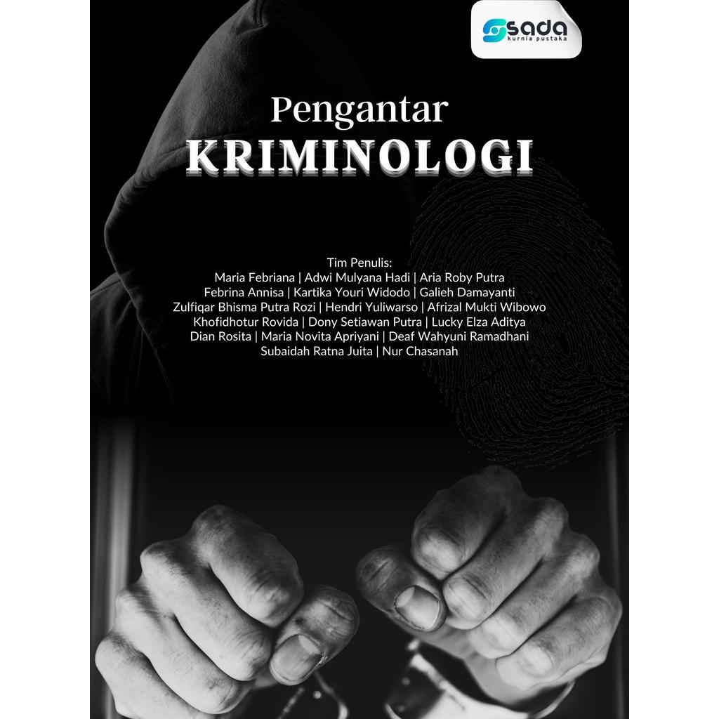 Buku Pengantar Kriminologi